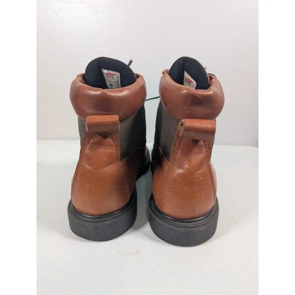 Red Wing 403 Boots Men 15 Moc Toe Leather And Canvas US‎ 2005 Vintage Work Chore